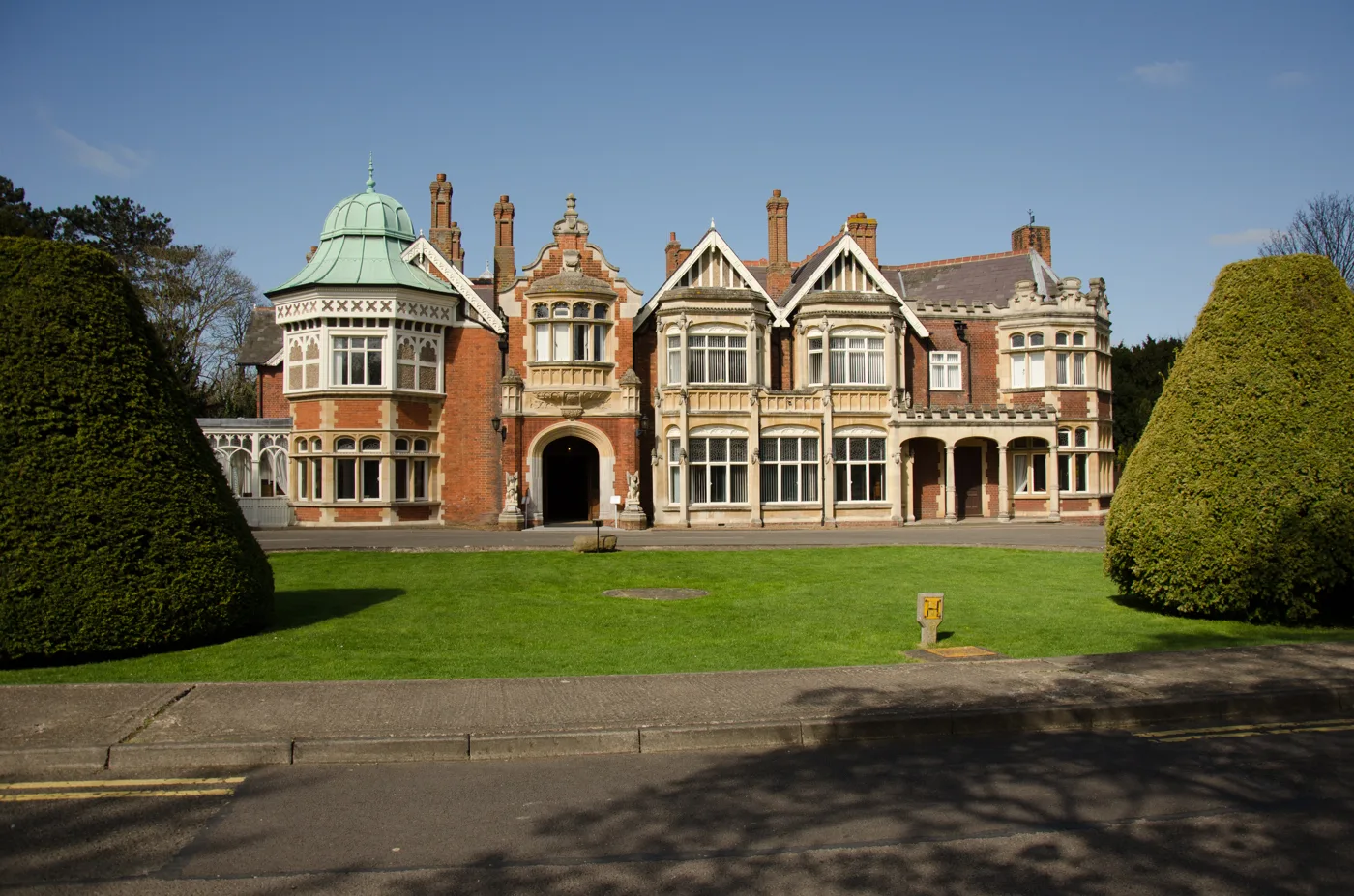 The Mansion at Bletchley Park, home of the wartime codebreakers