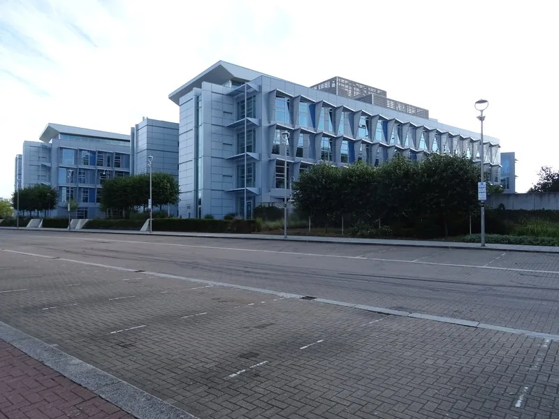 Office blocks in Central Milton Keynes.